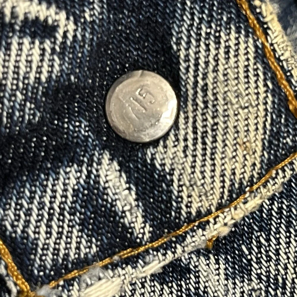 Vintage Levi's Acid Wash Jacket Type III USA Made 80s Levi Ramones the Strokes